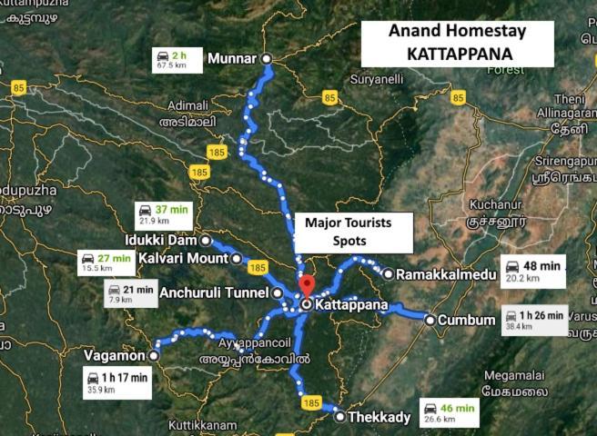 Anand Homestay Kattappana Esterno foto
